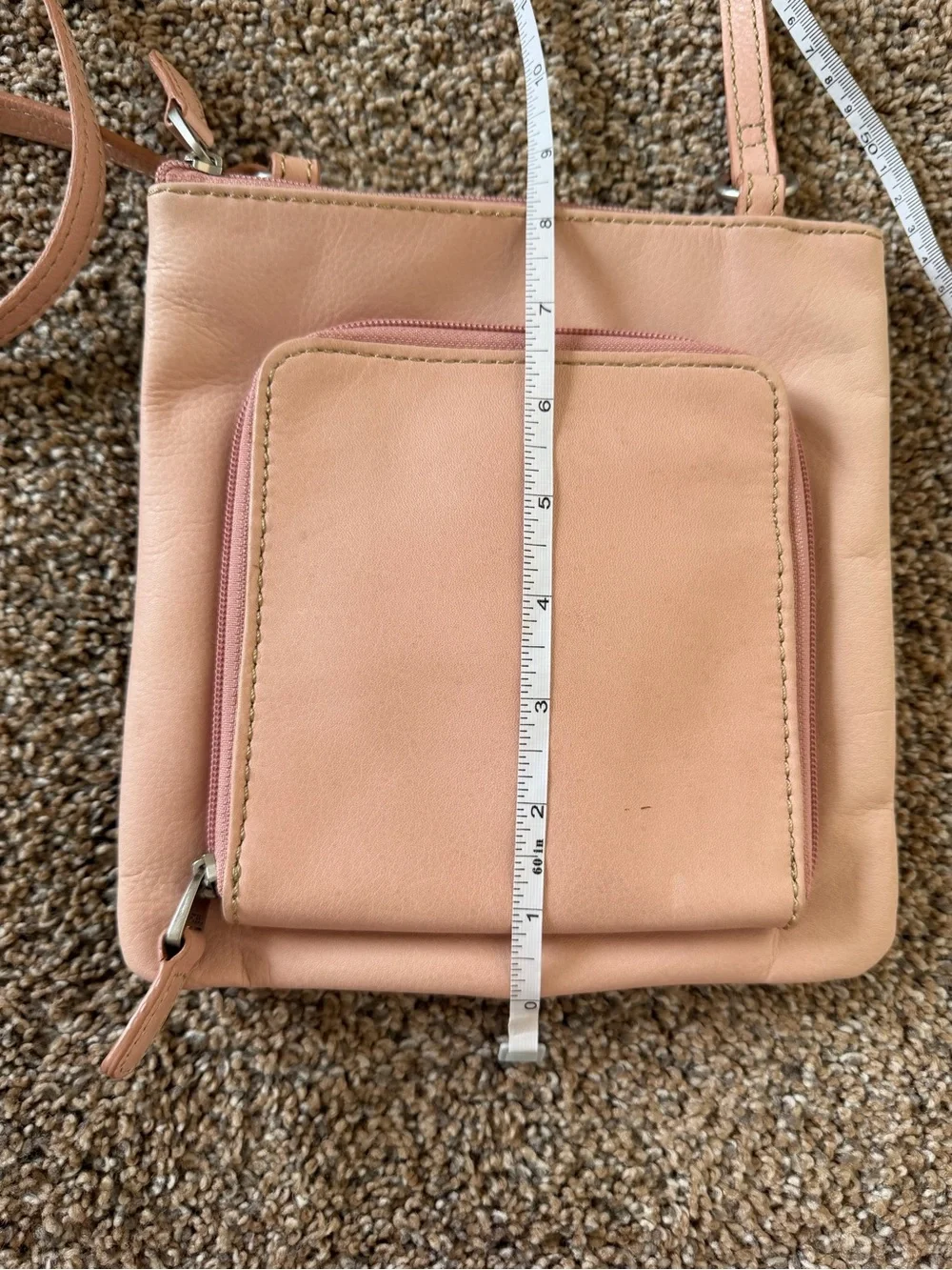 FOSSIL Light Blush Pink Crossbody Bag
